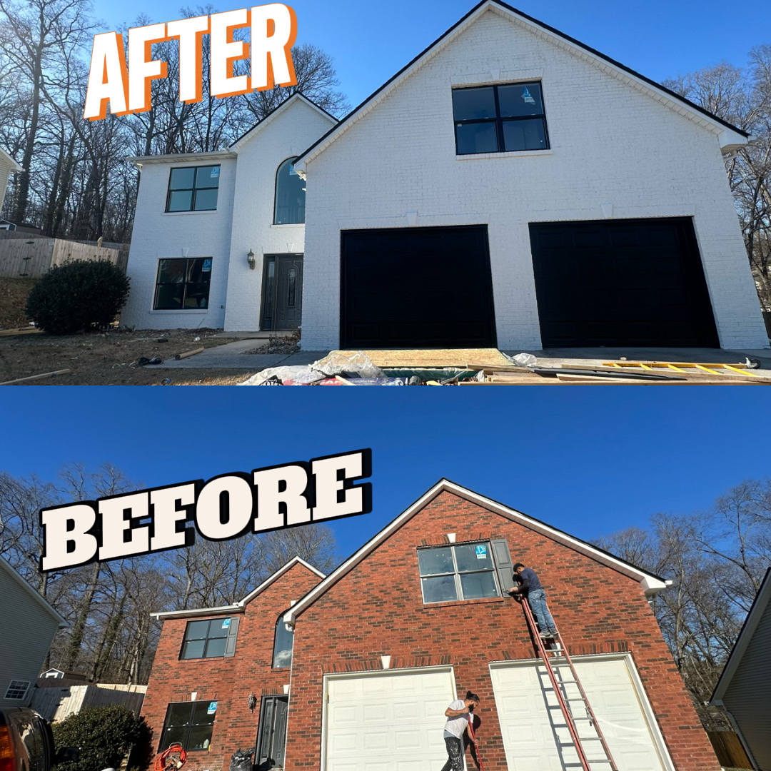 Recent drywall and painting project work near Knoxville, TN