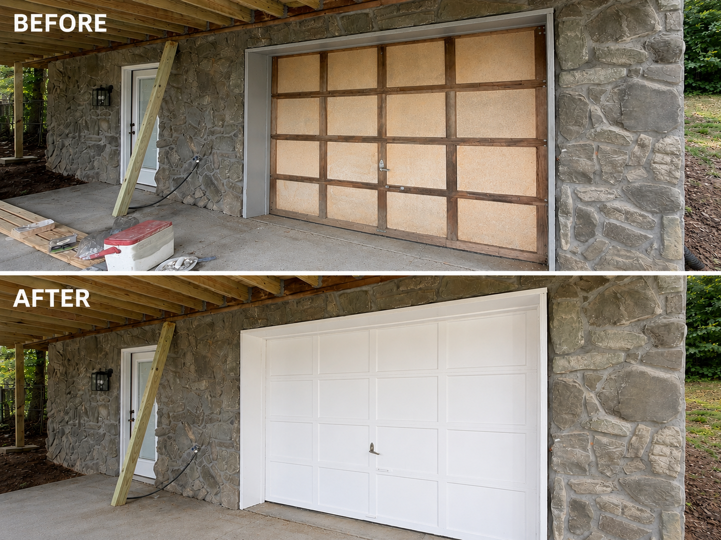 Recent drywall and painting project work near Knoxville, TN